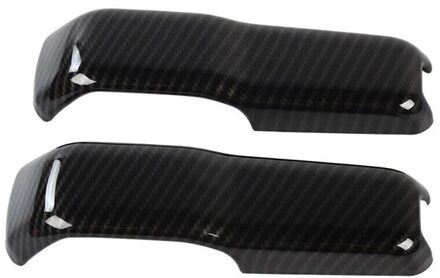 Voor Jeep Wrangler Jl Motorkap Decoratie Trim Cover Frame -19 Koolstofvezel