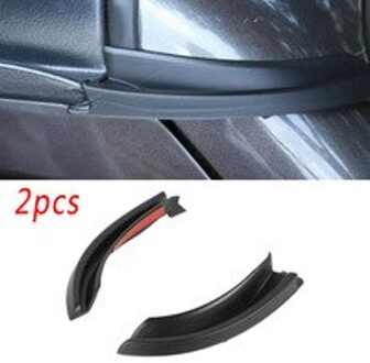 Voor Jeep Wrangler Jl Regengoot Extension Abs 2 Stuks Auto