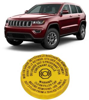 Voor Jeep Wrangler Kompas Cherokee Pacifica 200 Hoofdremcilinder Reservoir Cap 68211910AB 68303540AA