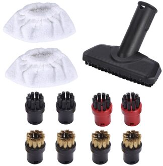 Voor Karcher Reinigingsmachine SC1 SC2 SC3 SC4 SC5 SC7 Accessoires Vervanging Ronde Borstel Spiegel Hand Borstel Stoom Mop