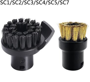 Voor Karcher Reinigingsmachine SC1 SC2 SC3 SC4 SC5 SC7 CTK10 CTK20 Accessoires Vervanging Kleine Grote Ronde Borstel Spiegel Borstel hoofd 04