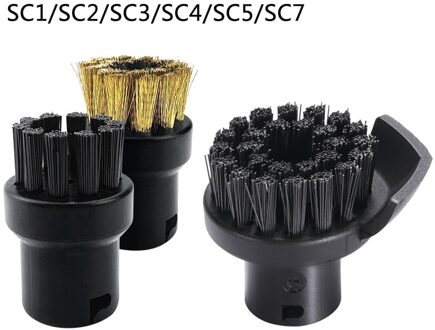 Voor Karcher Reinigingsmachine SC1 SC2 SC3 SC4 SC5 SC7 CTK10 CTK20 Accessoires Vervanging Kleine Grote Ronde Borstel Spiegel Borstel hoofd 05
