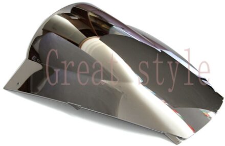 Voor Kawasaki Ninja ZX-12R zx12r 2002 2003 2004 2005 02 03 04 05 ABS bike motorrijwiel Voorruit Voorruit zwart zilver