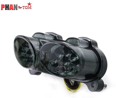 Voor Kawasaki Ninja ZX-6R ZX-9R ZR7 1998 1999 2000 2001 2002 Achter Achterlicht Brake Richtingaanwijzers Geïntegreerde Led Licht motorfiets rook