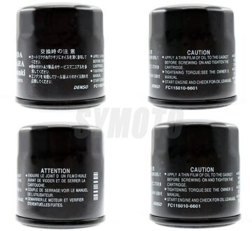 Voor Kawasaki Z300 Z650 Z750 Z750S Z750R Z800 Z900 Z1000 Z1000SX ZR750 ZR750S ZR800 ZR900 ZR1000 ZX1000 Olie Raster Filters cleaner 4 stuk