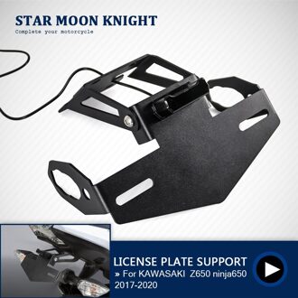 Voor Kawasaki Z650 Z 650 Ninja650 Ninja - Motorcycle Kentekenplaathouder Bracket Frame Tail Tidy Fender Eliminator