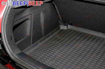 Voor Kia Rio 4 - | Rio X-Line -Kofferbak Liner Boot Cargo Mat Lade vloer Tapijt Boot Cargo Achter Mat Bagage Auto Styling RIO X-lijn 2017