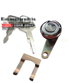 Voor Kobelco SK60SR 70SR Graafmachine Cabine Deurslot Assemblage Slot Blok Innerlijke Grip Buitenste Handvat Cilinderslot Graafmachine Accessoires Lock cylinder