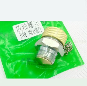 Voor Komatsu Daewoo Doosan Kat Hitachi Zx Kobelco Sk Volvo Graafmachine Olie Pan Olie Afvoer Schroef Olie Uit Buis Graafmachine accessoires rups- M24