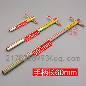 Voor Kone Lift Driehoek Sleutel Sylcon Lift Deur Sleutel Kone Speciale Driehoek Sleutel Verlenging 100MM