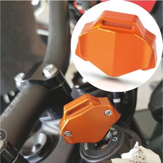 Voor Ktm 790 Adventure 790 Adventure R S Motorfiets Aluminium Koplamp Guard Protector Cover Bescherming Grill 790 adv Key hoes-oranje