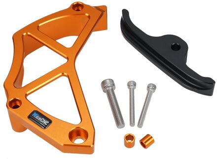 Voor Ktm 890 Adventure S & R Modellen 890 Duke Cnc Aluminium Ketting Gids Cover Tandwiel case Saver Protector Cover Oranje
