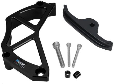 Voor Ktm 890 Adventure S & R Modellen 890 Duke Cnc Aluminium Ketting Gids Cover Tandwiel case Saver Protector Cover zwart