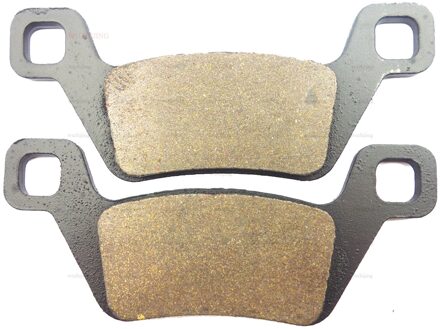 Voor Kymco Mxu 500 Ik Dx - Remblokken Set Voor Achter 12 13 RESIN voorkant links