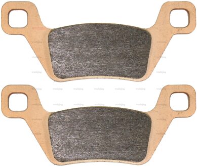 Voor Kymco Mxu 500 Ik Dx - Remblokken Set Voor Achter 12 13 SINTERED voorkant rechtsaf