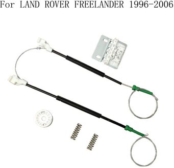 Voor LAND ROVER FREELANDER 1996-2006 Power Elektrische Window Regulator Raamheffer Reparatie Kit Set Achter Links