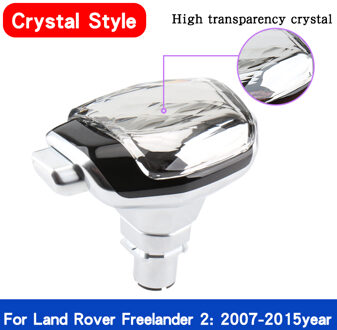 Voor Land Rover Freelander 2 Versnellingspook Automatische Transmissie Pookknop Versnellingspook Versnellingskop Accessoires Versnellingsbak Handvat wit