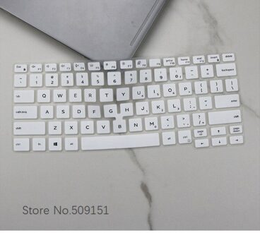 Voor Lenovo Legioen Y9000X Y9000 X 15 "15.6 Inch Wasbare Siliconen Laptop Toetsenbord Cover Skin Protector Guard wit