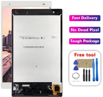 Voor Lenovo Tab 4 Plus 8704X TB-8704V TB-8704X TB-8704F TB-8704N TB-8704 Lcd Touch Screen Glas Sensor Vergadering wit