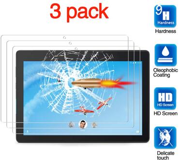Voor Lenovo Tab E10 Screen Protector, anti-Kras Tablet Gehard Glas Film Voor Lenovo Tab E10 TB-X104F 10.1" 3stk