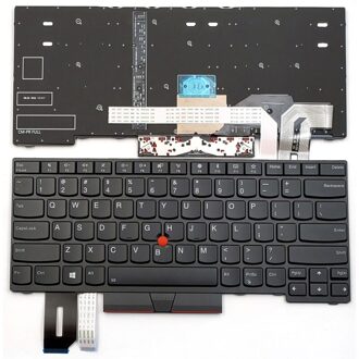 Voor Lenovo Thinkpad T14 P14s Gen 1 Type 20S4 20S5 20S0 20S1 20S2 20S3 20UD 20UE Laptop Toetsenbord Ons zwart Met Backlit