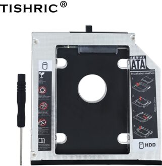 Voor Lenovo Thinkpad T420 T430 T510 T530 W700 Optibay Aluminium 2.5 "Ssd Case Hdd Behuizing 2nd Hdd Caddy 12.7mm Sata 3.0