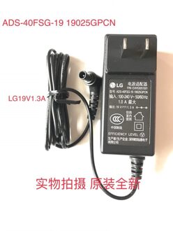 Voor Lg 19V 1.3A ADS-40FSG-19 19025Gpcn 19025GPG-1Monitor Lcd Tv Ac Adapter Power Supply Cord Flatron E2242C-BN 22EA US
