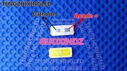 Voor Lg Led Tv Toepassing Led Lcd Tv Backlight 1W 7030 6V Cool White High Power Led Led backlight