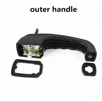 Voor Lovol 60/65-7 60/65V8 Rijden Outdoor Handvat Deurslot Assemblage Slot Blok Graafmachine Onderdelen outer handvat