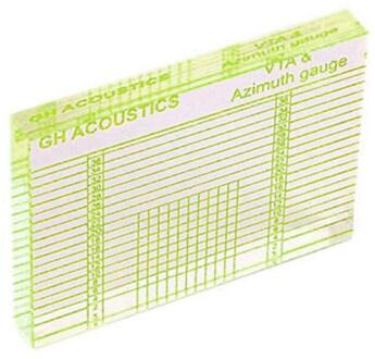 Voor Lp Vinyl Platenspeler, Vta/Cartridge Azimuth Vierkante Voor Meten De Toonhoogte Van Platenspeler, met Zak