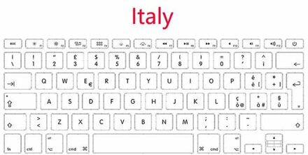 Voor Macbook Pro 13.3 "Retina A1708 Ons Uk Rusland Franse Spanje Duitsland Italië Engels Toetsenbord MLL42 MPXQ2 Late Mid Italy