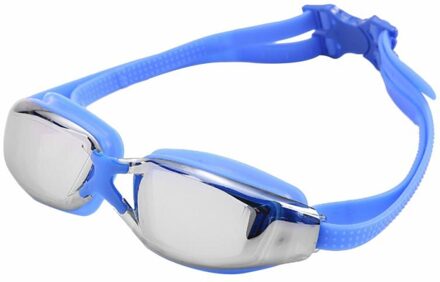 Voor Mannen En Vrouwen Platte Licht Bril Submersibles High-Definition Elektrische Coating Waterdicht En Antisluier Bril blauw