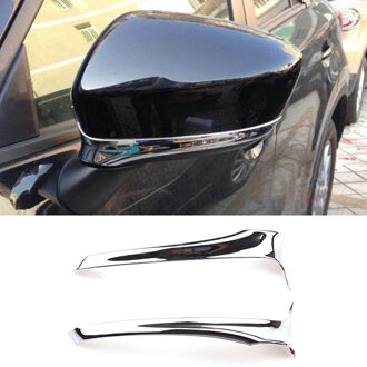 Voor Mazda Cx-5 Cx5 Chrome Deur Side Mirror Cover Achter View Trim Molding Versiert Strips Decoratie Protector 2pcs