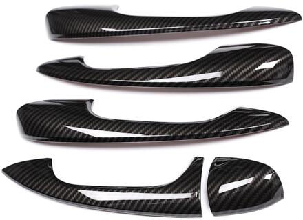 Voor Mercedes Benz A-klasse A180 A200 A250 W177 V177 B Klasse W247 -20 Carbon Fiber Abs Auto deurgreep Cover Trim Accessoires koolstofvezel