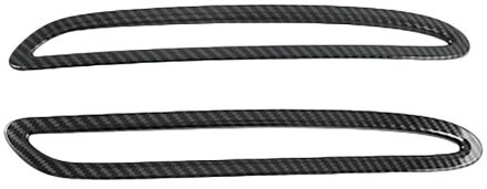 Voor Mercedes Benz CLA180 CLA200 C118 Carbon Fiber Mistachterlicht Lamp Foglight Cover Trim Decoratie Frame