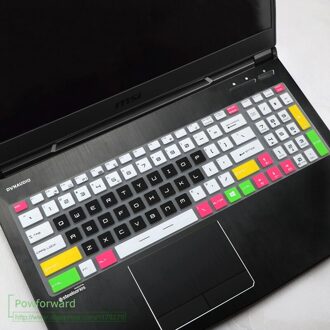 Voor Msi GE75 GT76 Titan/GP75 Luipaard/GF75 Dunne/GE65 Ge 75 Raider/GP65 9se 9sd toetsenbord Beschermer Cover Skin Rotector candyblack