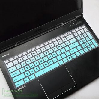 Voor Msi GE75 GT76 Titan/GP75 Luipaard/GF75 Dunne/GE65 Ge 75 Raider/GP65 9se 9sd toetsenbord Beschermer Cover Skin Rotector fademint