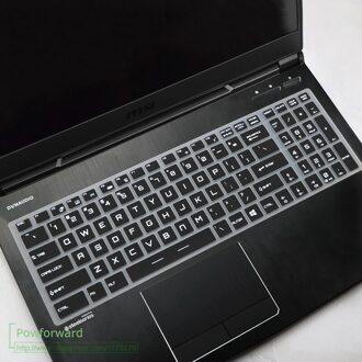Voor Msi GE75 GT76 Titan/GP75 Luipaard/GF75 Dunne/GE65 Ge 75 Raider/GP65 9se 9sd toetsenbord Beschermer Cover Skin Rotector zwart