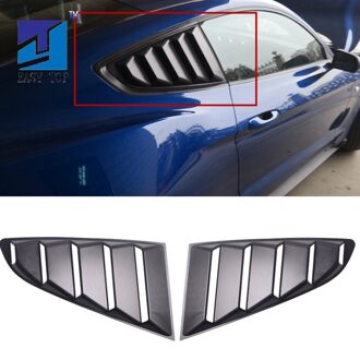 Voor Mustang 1/4 Kwart Auto Side Window Scoop Cover Trim Sticker