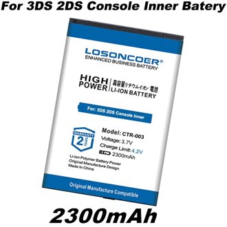 Voor Nintendo 3DS Voor 2DS 3DS CTR-003 CTR003 Ctr 003 CTR-001 C/CTR-A-AB MIN-CTR-001 Jan-001 Psp, nds Oplaadbare Batterij