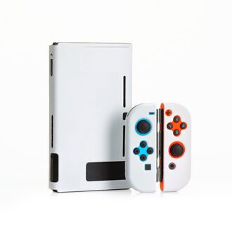 Voor Nintendo Switch Gevallen Console Beschermende Hard Case Shell Voor Nintendos Schakelaar Kleurrijke Voor Nintendo Switch Accessoires melk wit