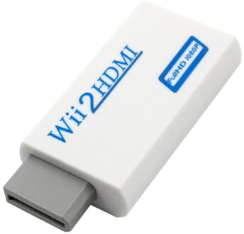 Voor Nintendo Wii Probleemloze Plug En Play Voor Mando Wii Naar Hdmi 1080 P Converter Adapter Wii2hdmi 3.5 Mm audio Box Voor Wii-Link