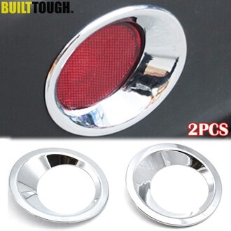 Voor Nissan Qashqai/Dualis J10 2007 Chrome Rear Fog Light Lamp Cover Trim protector Molding Accent