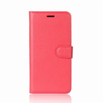 Voor Nokia 5 Case 5.2 Inch Luxe Wallet Pu Leather Back Cover Telefoon Case Voor Nokia 5 Nokia5 Case Flip beschermende Tas Huid rood