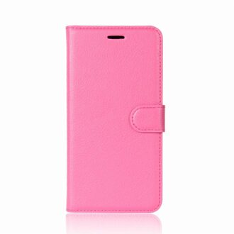 Voor Nokia 5 Case 5.2 Inch Luxe Wallet Pu Leather Back Cover Telefoon Case Voor Nokia 5 Nokia5 Case Flip beschermende Tas Huid roos