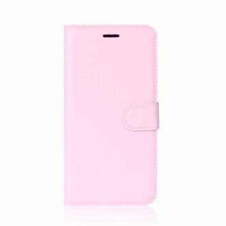 Voor Nokia 5 Case 5.2 Inch Luxe Wallet Pu Leather Back Cover Telefoon Case Voor Nokia 5 Nokia5 Case Flip beschermende Tas Huid roze