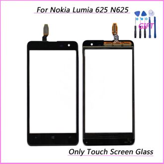 Voor Nokia Lumia 625 N625 RM-941 RM-943 Touch Glas Voor Glas Digitizer Panel Sensor Vervangende Onderdelen (Geen Lcd)
