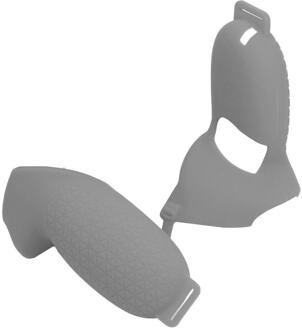 Voor Oculus Quest 2 Vr Beschermhoes Accessoires Vr Controller Handgreep Case Antislip Zachte Siliconen Sleeve Voor quest2 grijs