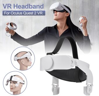 Voor Oculus Quest 2 Vr Headset Head Band Hoofdband Vr Verhogen Verstelbare Comfort Hoofdband Voor Oculus Quest 2 Vr Accessoires