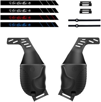 Voor Oculus Quest 2 Vr Knuckle Band + Grip Cover + Hand Strap + Thumb Knop Cap Voor Oculus Quest 2 Vr Controller Handvat Beschermende